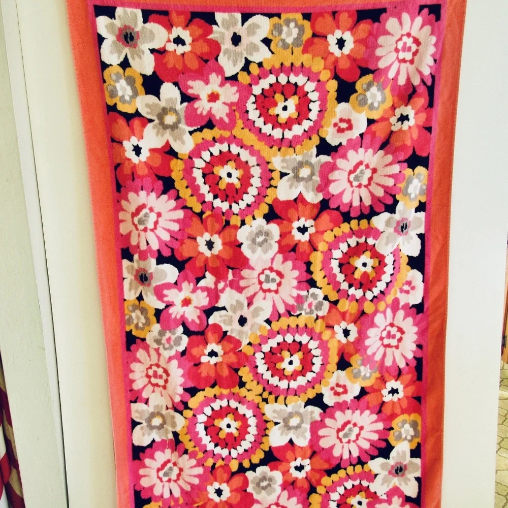 Vera Bradley Beach Towel 62 x 32